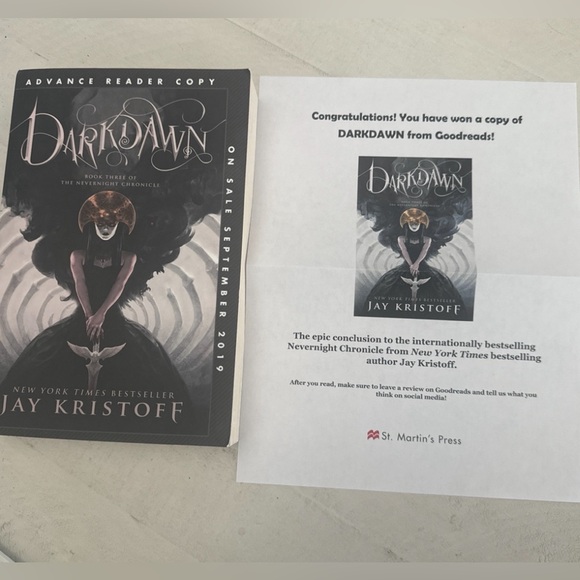 Jay Kristoff Nevernight trilogy: Nevernight, Godsgrave, Darkdawn ARC - Picture 5 of 9